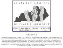 Tablet Screenshot of kyplasticsurgeons.org